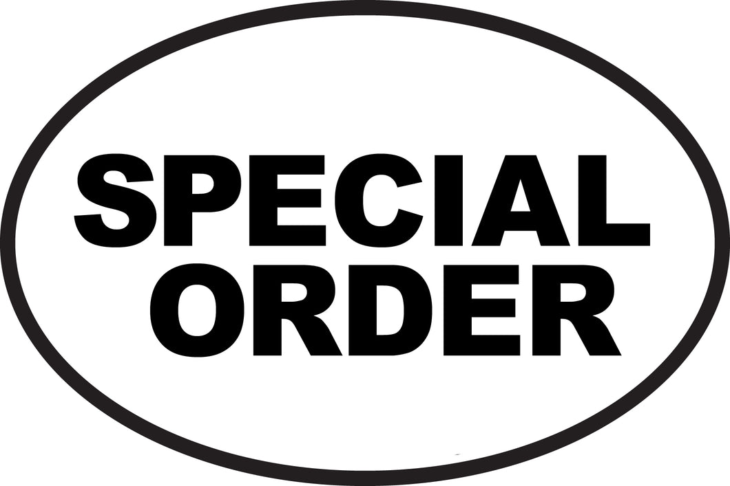 SPECIAL ORDER: Single