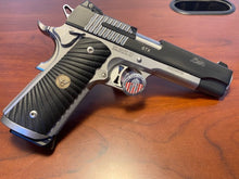 Load image into Gallery viewer, Pistol Display Stand Handgun Stand Clear Acrylic Rubber Tipped - Come and Take Them Domed Decal…